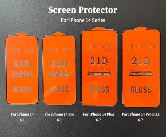 Full Covered 11H 21D Tempered Glass Screen Protector