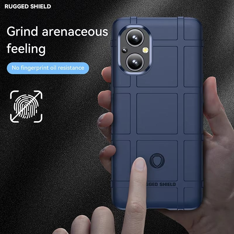 Rugged Shield Soft Rubber Shockproof Phone Case