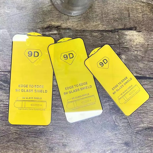 9D Full Cover Premium Tempered Glass Screen Protector