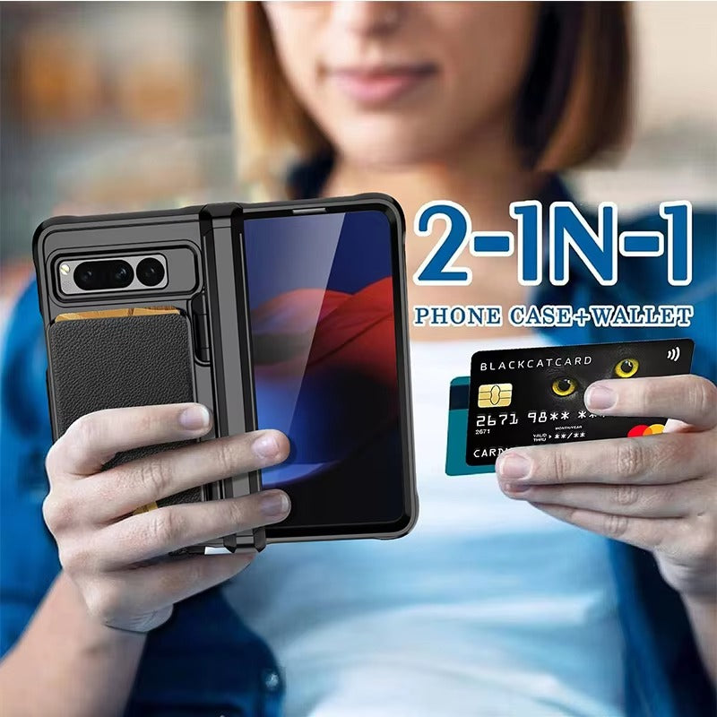 Shockproof Heavy Duty Sturdy Wallet Phone Case