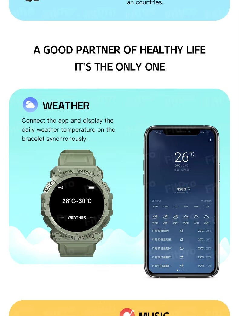 FD68 Smartwatch