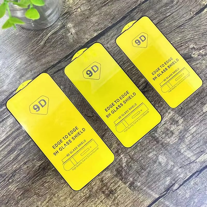 9D Full Cover Premium Tempered Glass Screen Protector
