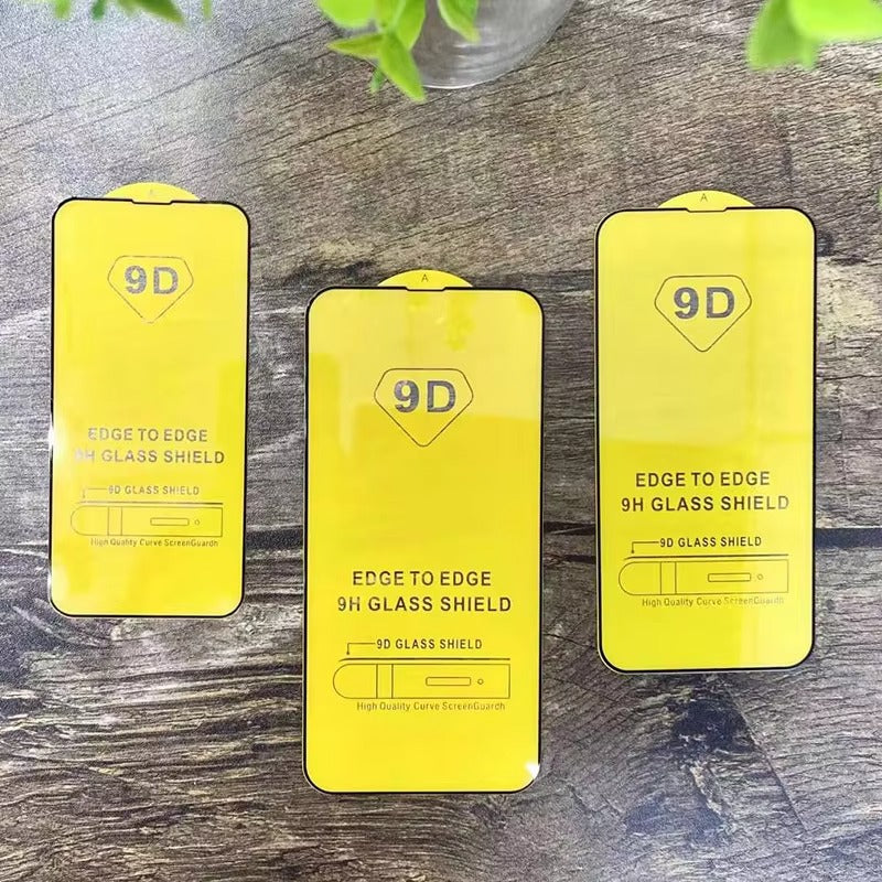 9D Full Cover Premium Tempered Glass Screen Protector