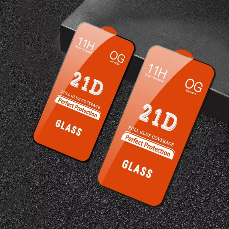 Full Covered 11H 21D Tempered Glass Screen Protector
