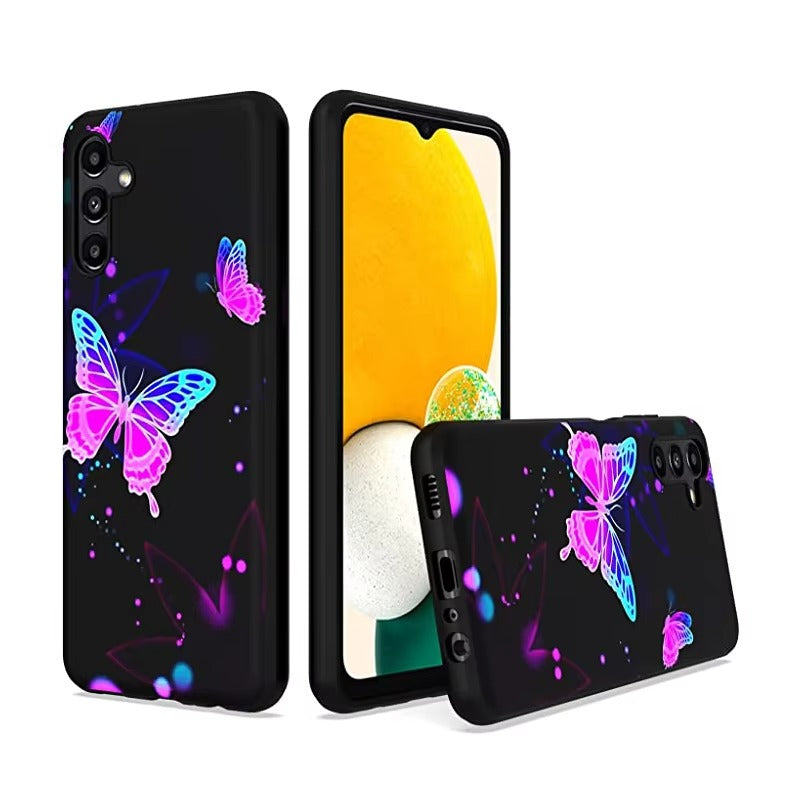 Water Sticker Pattern PC Protective Phone Case