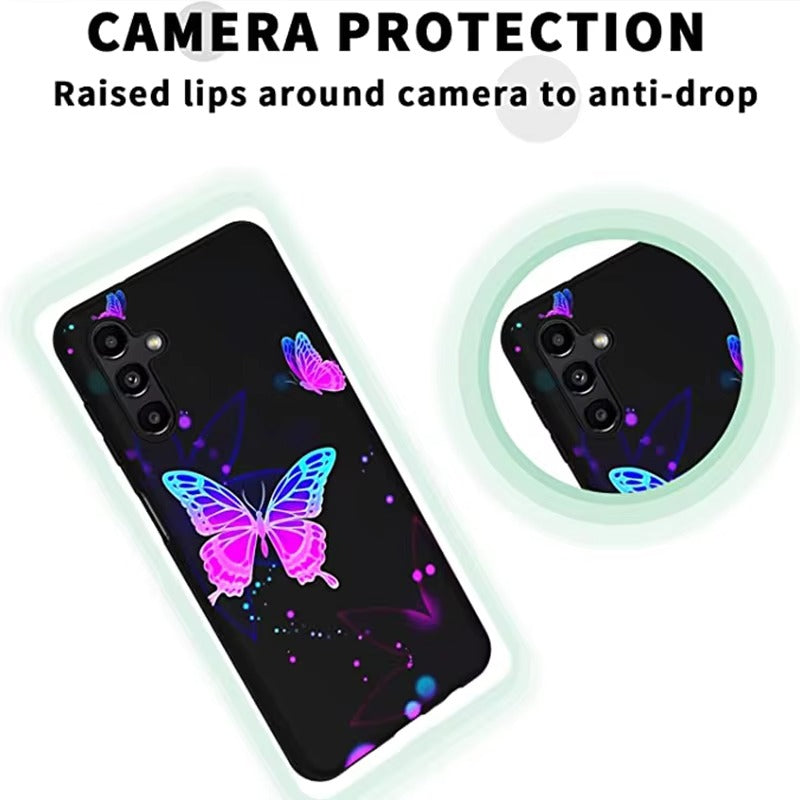 Water Sticker Pattern PC Protective Phone Case