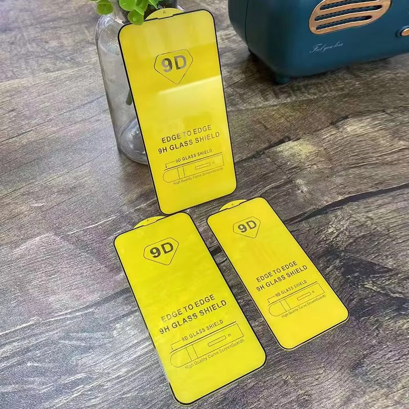 9D Full Cover Premium Tempered Glass Screen Protector