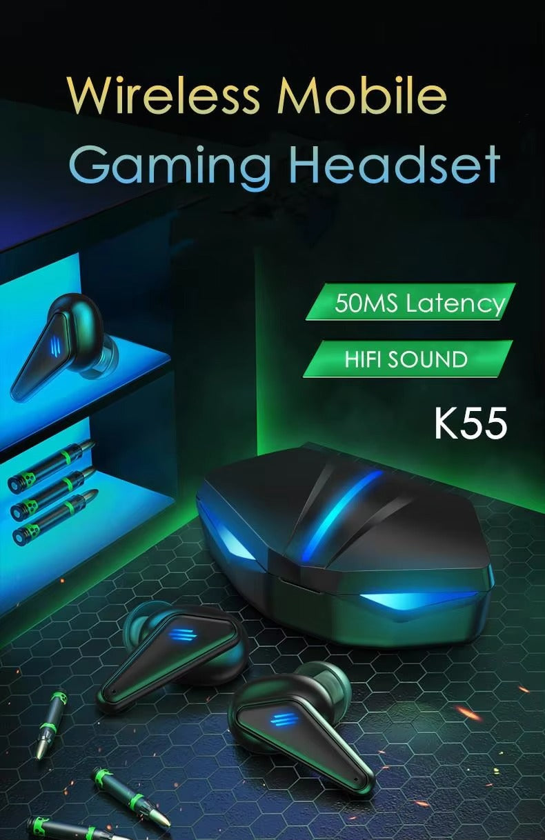 Wholesale TWS Gaming Earbuds (K55)