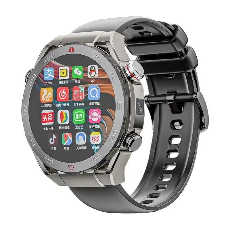 VP600 4G Android Sport Smart Watch (2024): 4GB+64GB, 800mAh, AMOLED, SIM call
