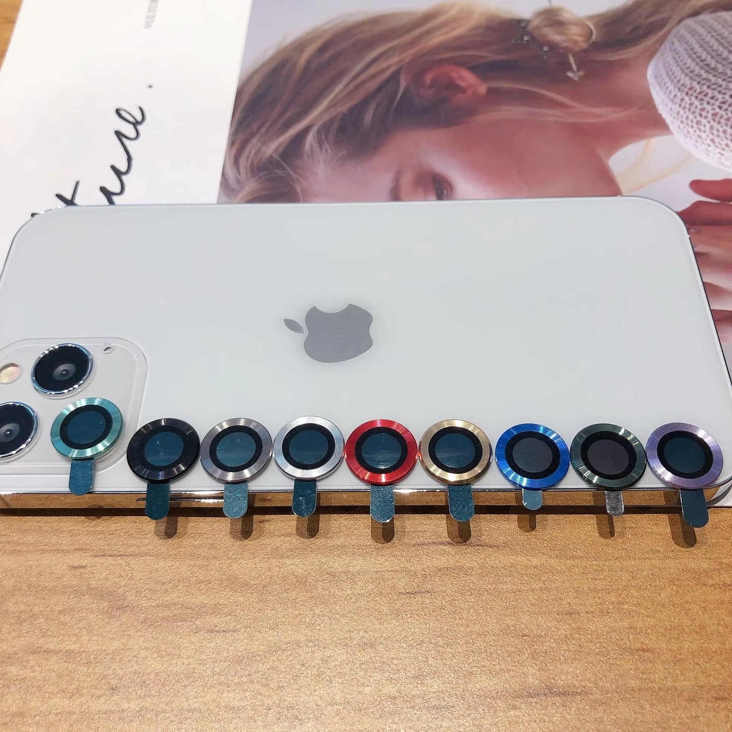 HD Tempered Glass Camera Lens Protector