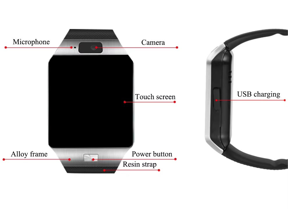 Factory BT Call Health Smart Bracelet (DZ09)