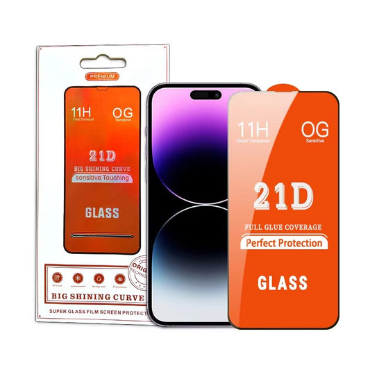 Full Covered 11H 21D Tempered Glass Screen Protector