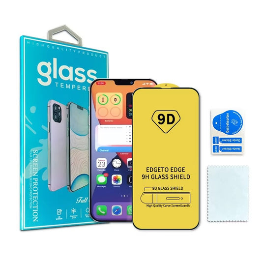 9D Full Cover Premium Tempered Glass Screen Protector